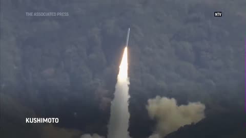 Commercial rocket with satellite onboard explodes moments after liftoff in Japan