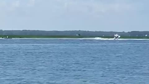 RAW VIDEO: 4 People Thrown from Boat in Wild Boating Accident