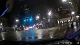 Hit-and-Run while Lyft Driving