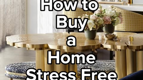 Do This to Buy a 🏠 STRESS FREE!