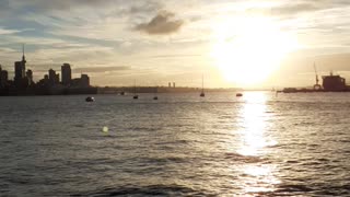 Auckland City Sunset