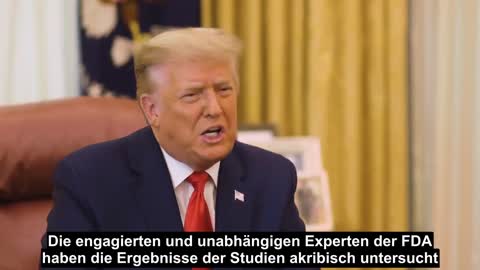 Trump finanziert Pfizer und Moderna