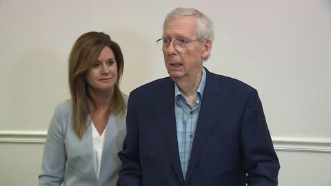 Sen Mitch McConnell Freezes Again During Press Conference