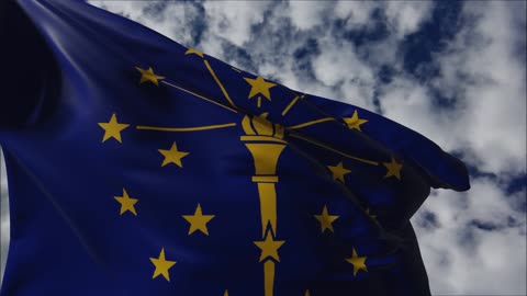 Flag of Indiana