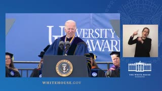 0338. President Biden Delivers Remarks at the University of Delaware Commencement