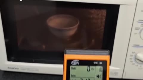 Microwave oven zapping you - Stand 5 feet back
