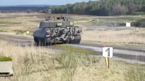Video of Challengers 2 from the British Ministry of Defense.