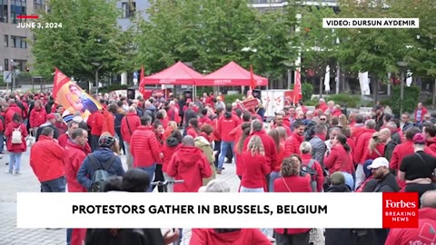 WATCH- Protestors Gather In Brussels, Belgium In Opposition To European Austerity Measures