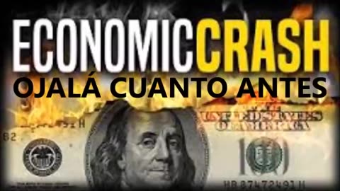 COLAPSO ECONÓMICO: ¡OJALÁ CUANTO ANTES!