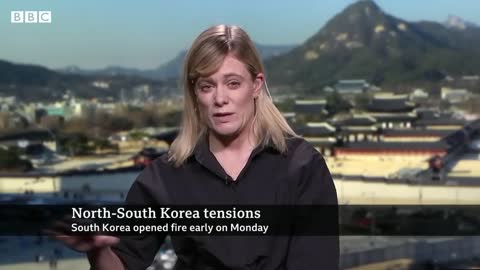 orth Korea and South Korea exchange warning shots along border - BBC New