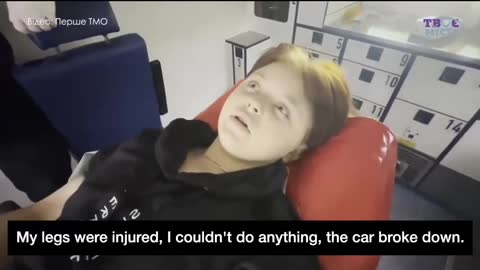 🇺🇦GraphicWar18+🔥"Hero" Wounded Girl 15 Drove Under Fire(Subtitles CC) - Ukraine Armed Forces(ZSU)