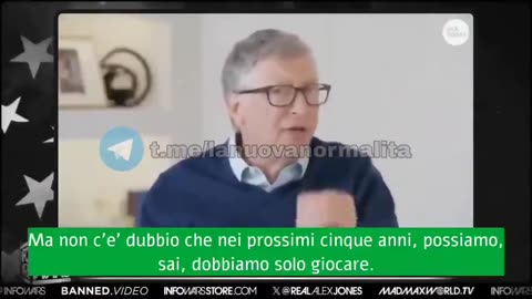 Bill Gates admitting to crimes against humanity in violation of the Nuremberg code!