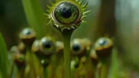 NEWLY DISCOVERED, OCULOFLORA SAMSARA, EVER SEEN A PLANT THAT CAN SEE