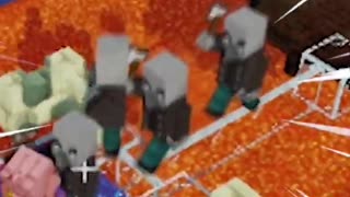 Iron Golem Vs Vindicator in minecraft shorts #Shorts #minecraftshorts