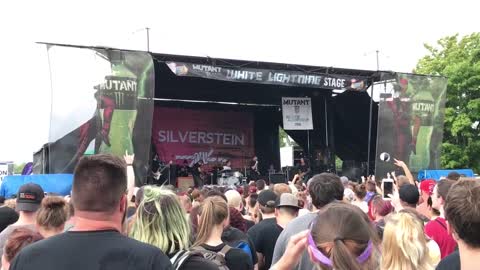 Silverstein live Darien Center, NY July 2018