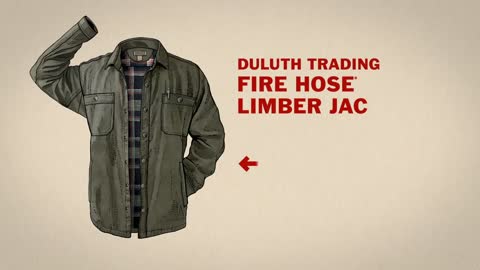 Duluth Trading TV Commercial Fire Hose® Limber Jac Shirt Jac 30