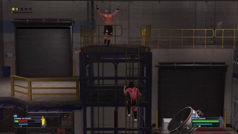 WWE 2K23: Dominik Mysterio VS Brock Lesnar - Backstage Brawl
