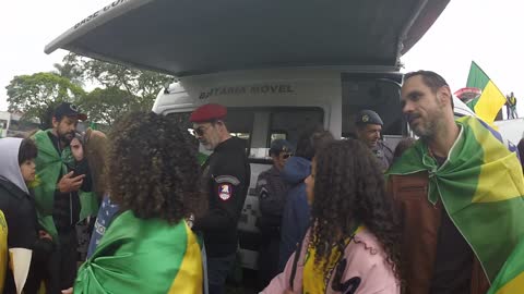 Manifestação no Ibiraquera contra a fraude eleitoral - São Paulo - 02-nov-2022 8791