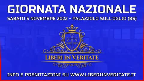 INVITO ALLA GIORNATA NAZIONALE DI LIVE SABATO 5 NOVEMBRE 2022 - ANTONIO BIANCO