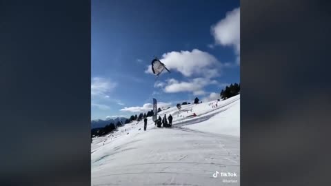 Insane Ski and Snowboard Moments Compilation - TikTok Wins & Fails