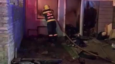 Heideveld Neighbourhood Watch member hit by blaze
