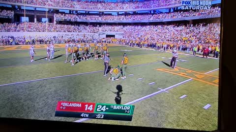 OKLAHOMA LUCK RAN OUT AT BAYLOR!!