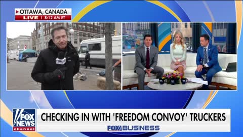 Awesome Fox News Interview with protestor in Ottawa Canda Truker for freedom Rally