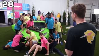 How I won a Lamborghini from Mr Beast.