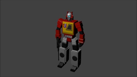 Blaster G1 3D Animation