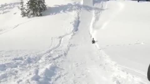 Ever built a powder jump Backcountry action withPaddv Grabam