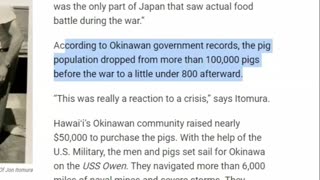 The Impact of World War II on the Okinawa Diet, Uncovering the Truth