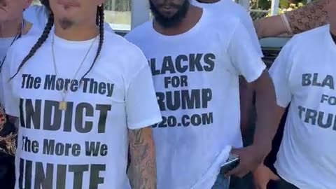Latinos, Blacks and Whites are ALL uniting for Trump! We Are One!