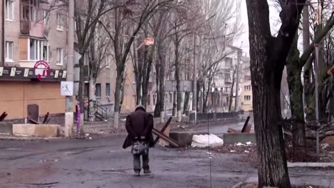 Ukrainians Soldiers Battle In Bakhmut