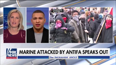 Dec 21 2018 fox news interview Marine attacked by Antifa mob in Philadelphia