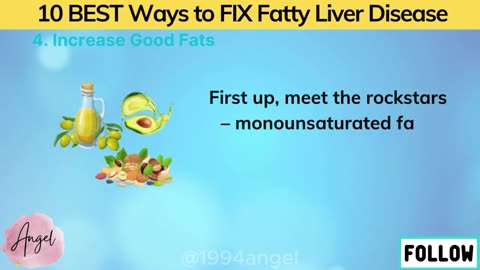 MUST WATCH!TOP 10 BEST Ways to FIX Fatty Liver Disease