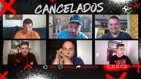 Os Cancelados 17/01/23 - AlêFlix O início da carreira de comentarista de Alê Oliveira