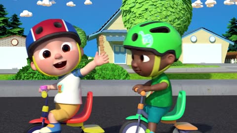 Bike Race Song | CoComelon Nursery Rhymes & Kids Songs