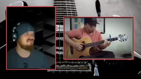 in just a few seconds! This guitarist immediately submitted to Alip Ba Ta's playing