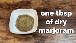 Making Italian Seasoning at Home