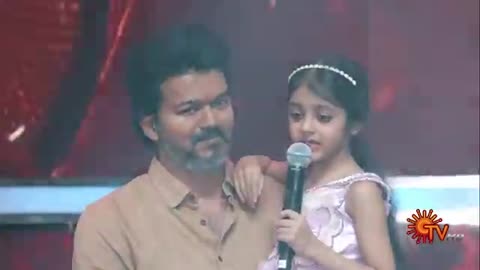 Baby Iyal's Cute Moments with Thalapathy vijay.