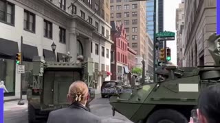 APCs Spotted In Philadelphia, Witnesses Told Military Strategically Placing Equipment Throughout North America Around