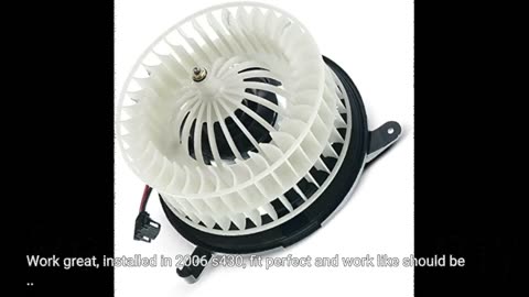 BOXI Blower Motor Fan Assembly for 2000-2006 Mercedes Benz CL500 S430 S500/ 2001-2006 Mercedes...