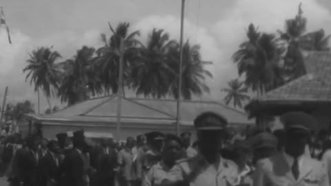 Togo President Gnassingbé Eyadéma Hosts Lieutenant General Akwasi Afrifa Of Ghana - 1969 State Visit