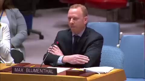 At the United Nations Security Council Max Blumenthal deconstructs the US Government corruption...