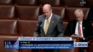 Rep. Dan Bishop: “Today, we're putting the deep state on notice. We are coming for you.”