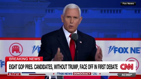 Pence_ ‘I just had to call out’ this candidate during debate.😮