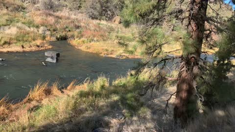 Central Oregon – Smith Rock State Park – Canyon & River Views – 4K