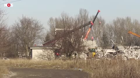 Veel Russische militairen omgekomen in oud schoolgebouw