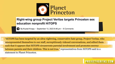 Project Veritas - HiTOPS RESPONDS to our Investigation