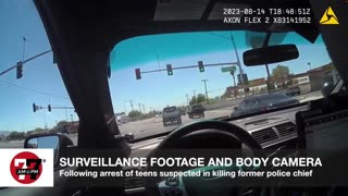 New footage of NV teens hit another cyclist before killing cop